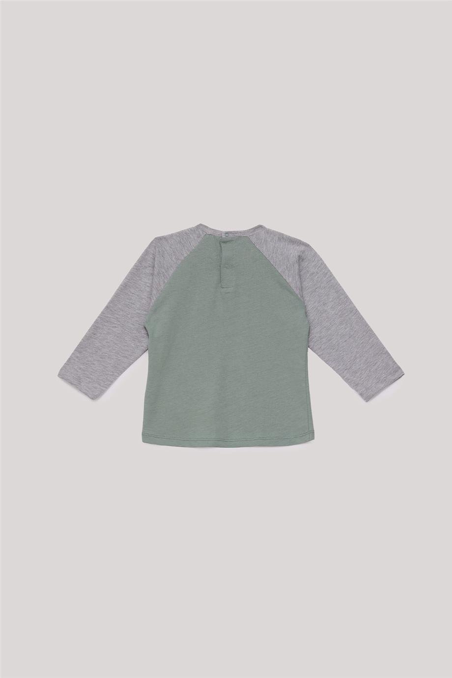 Nebbati Basic Erkek Bebek Renkli T-Shirt