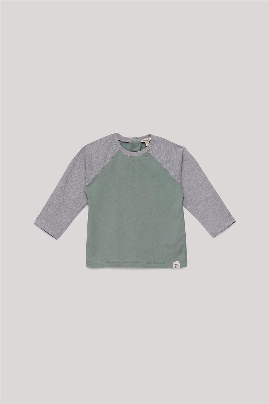 Nebbati Basic Erkek Bebek Renkli T-Shirt