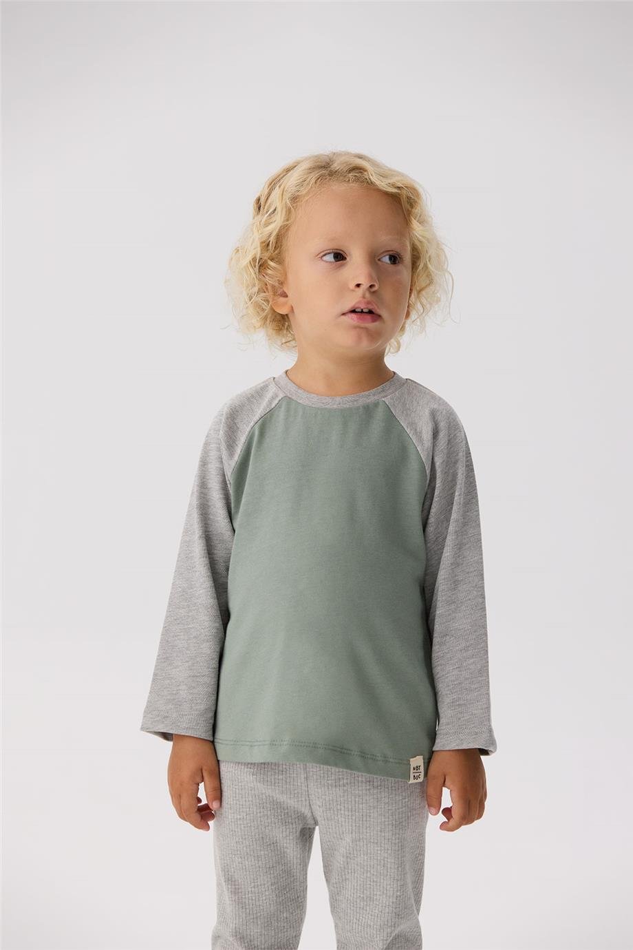 Nebbati Basic Erkek Bebek Renkli T-Shirt