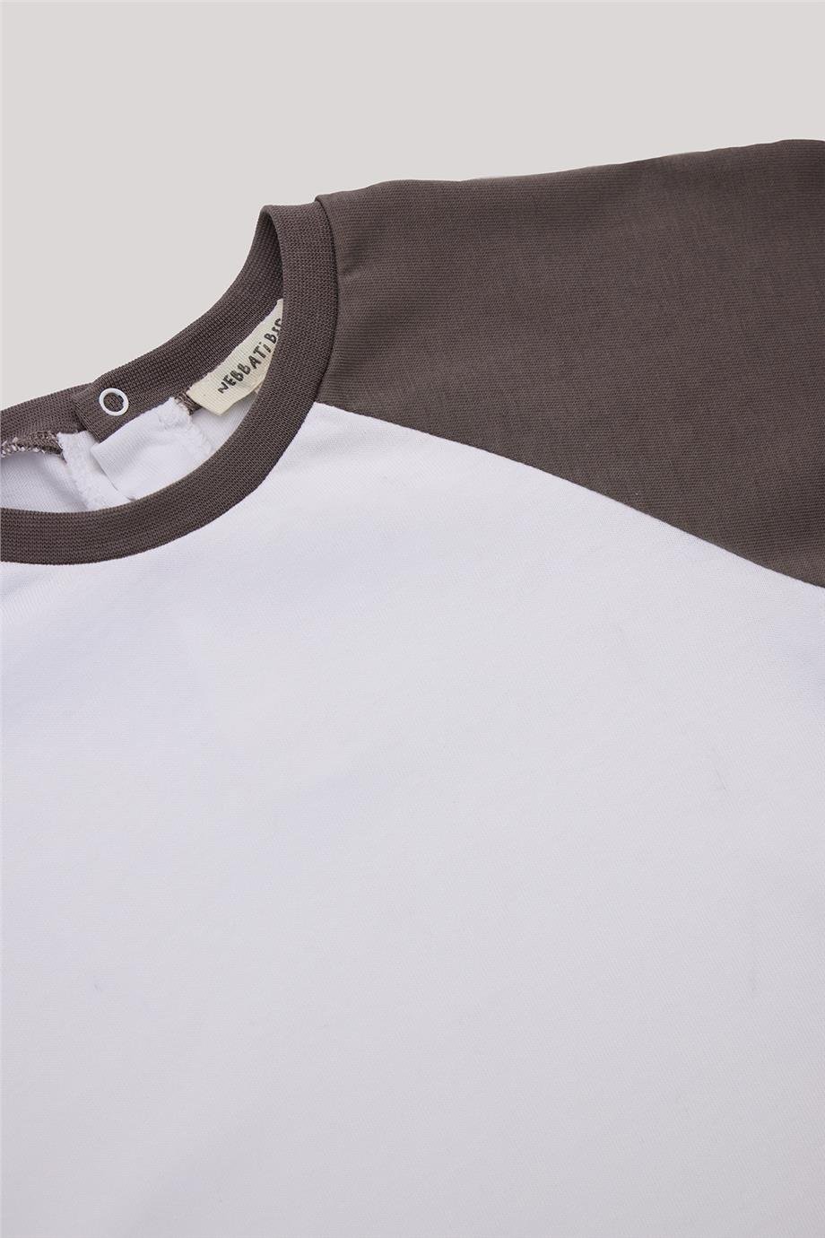 Nebbati Basic Erkek Bebek Renkli T-Shirt