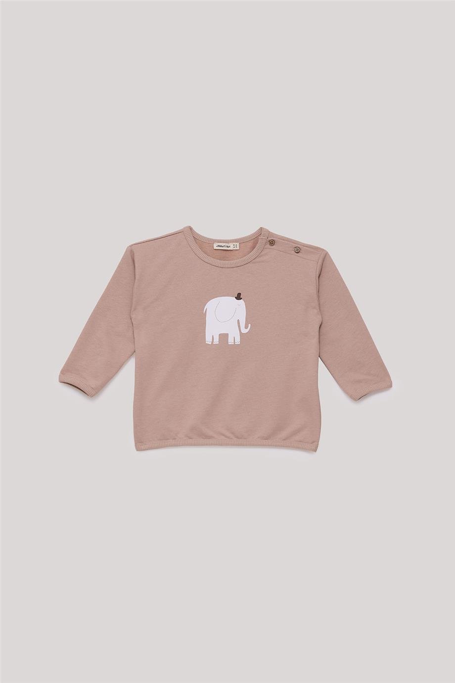 Nebbati Basic Erkek Bebek Taba Takım