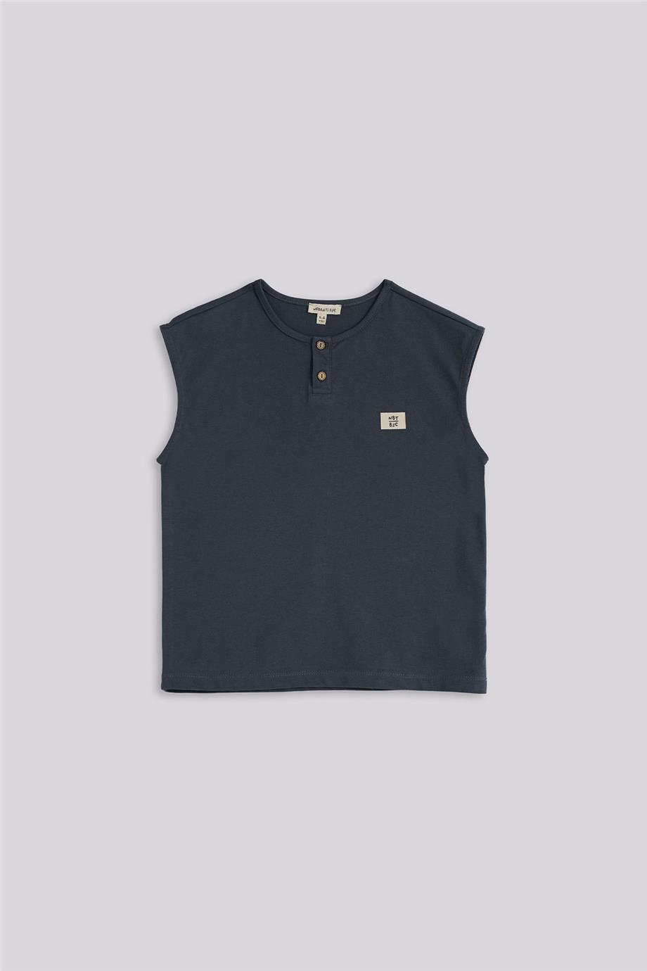 Nebbati Basic Boy Anthracite UndershirtNebbati Basic Boy Anthracite Undershirt