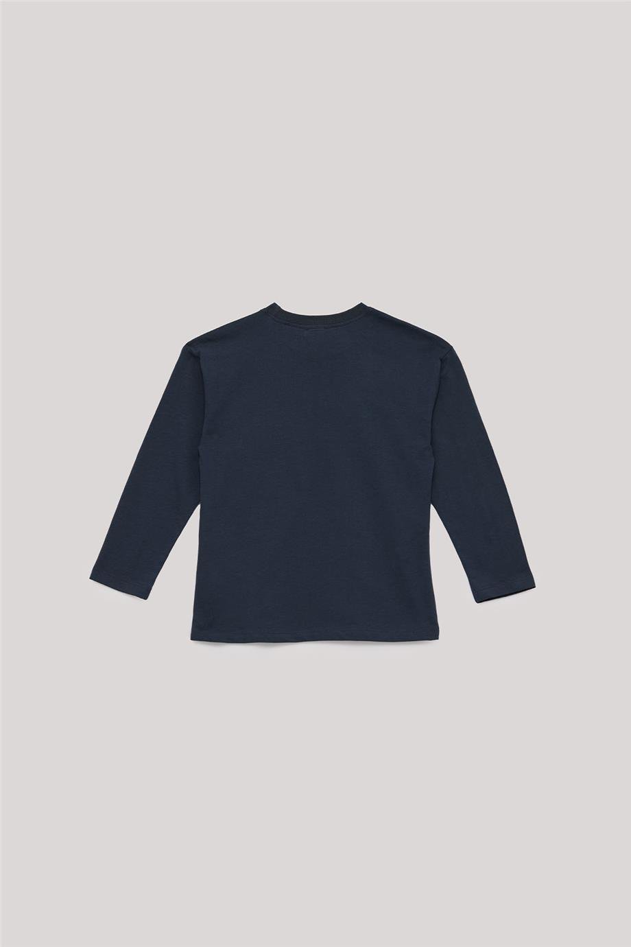 Nebbati Basic Erkek Çocuk Antrasit T-Shirt