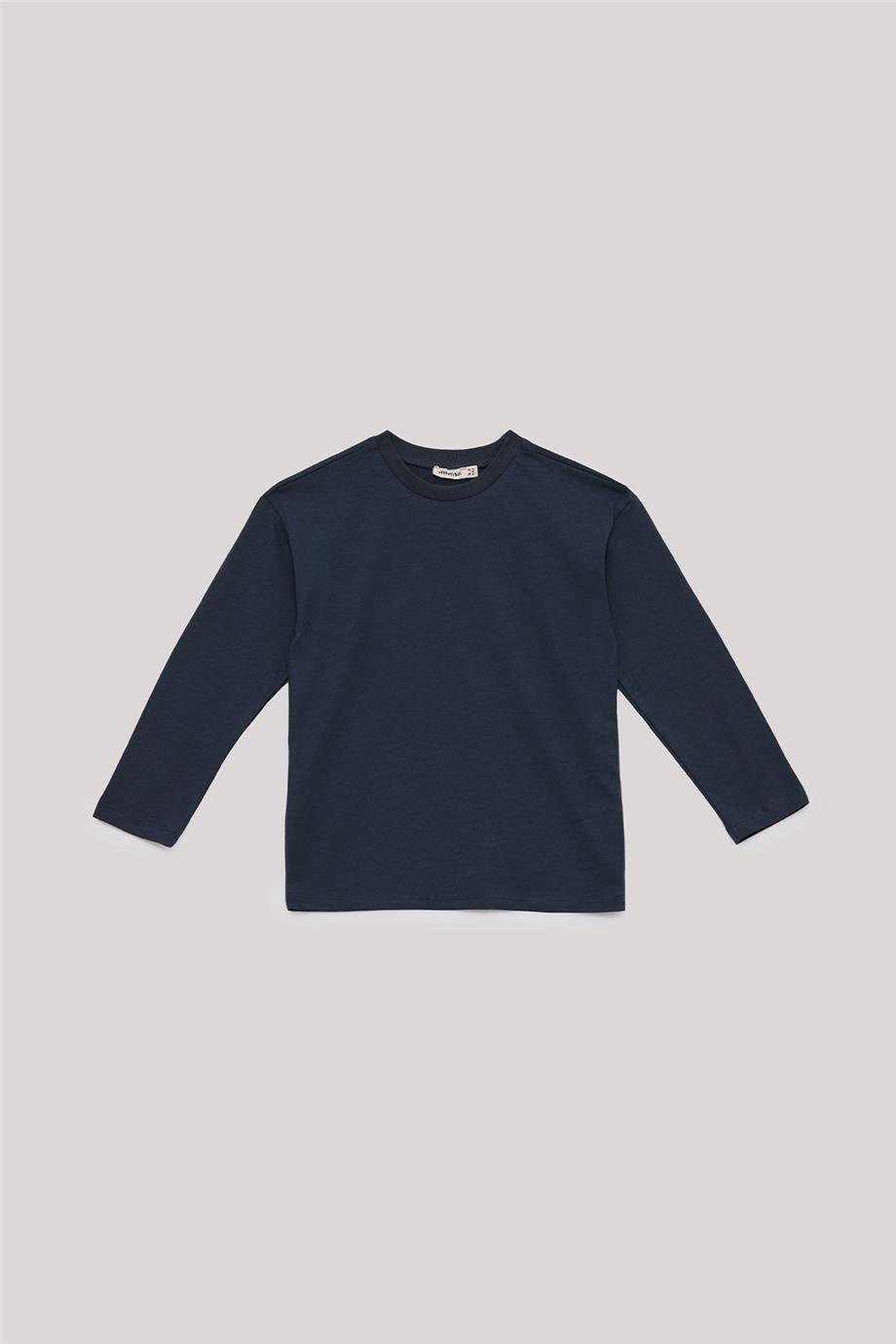 Nebbati Basic Erkek Çocuk Antrasit T-Shirt