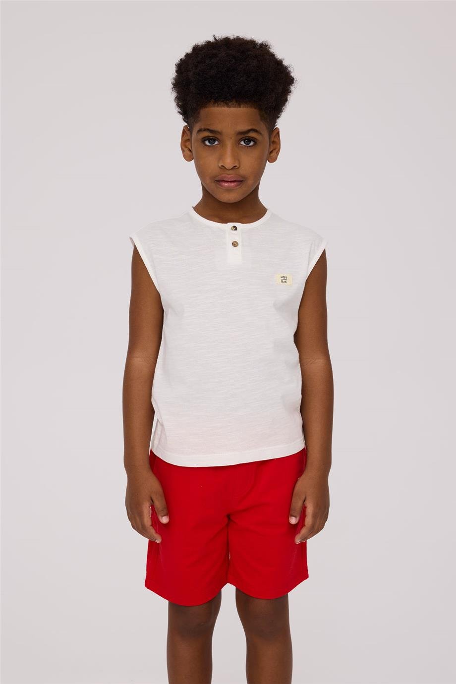 Nebbati Basic Boy White UndershirtNebbati Basic Boy White Undershirt