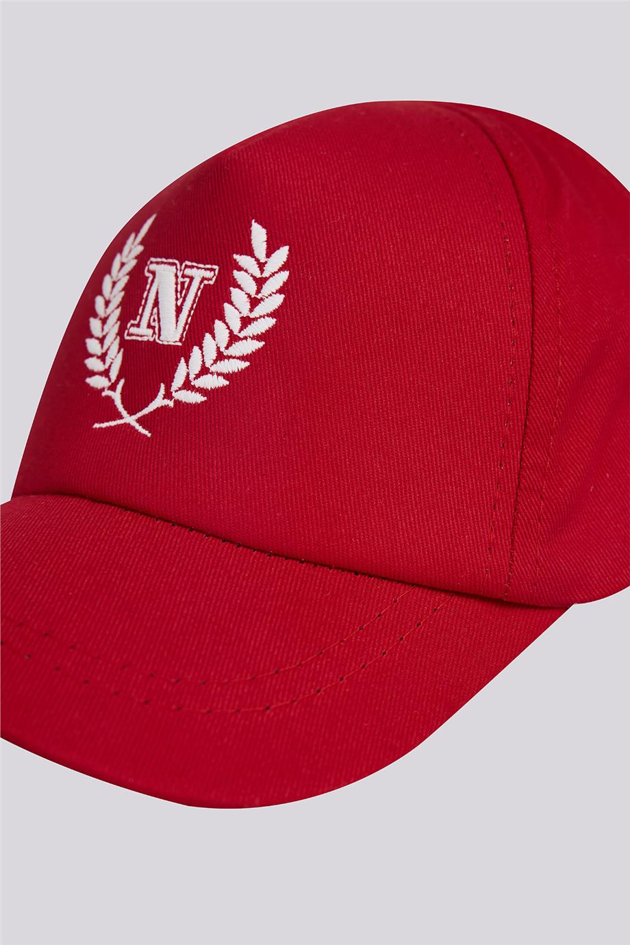 Nebbati Basic Erkek Çocuk Kırmızı ŞapkaNebbati Basic Erkek Çocuk Kırmızı Şapka