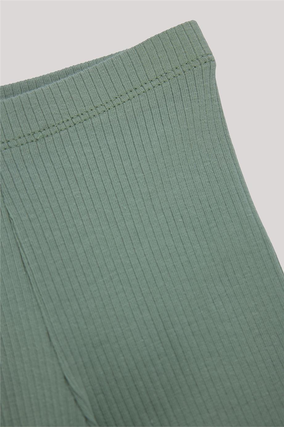 Nebbati Basic Kız Bebek Yeşil Tayt