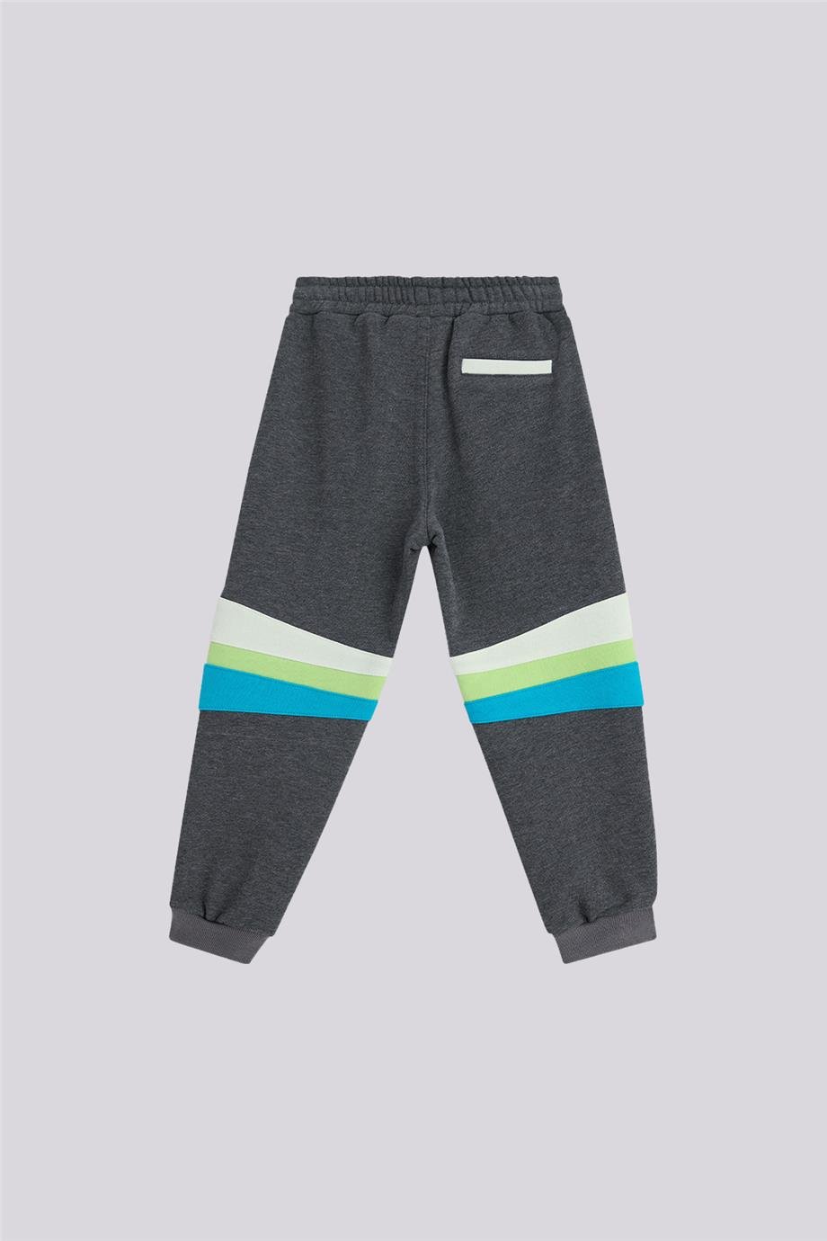 Nebbati Boy Anthracite Tracksuit BottomNebbati Boy Anthracite Tracksuit Bottom