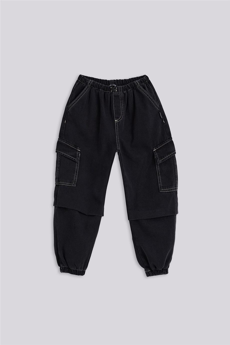 Nebbati Boy Anthracite TrousersNebbati Boy Anthracite Trousers