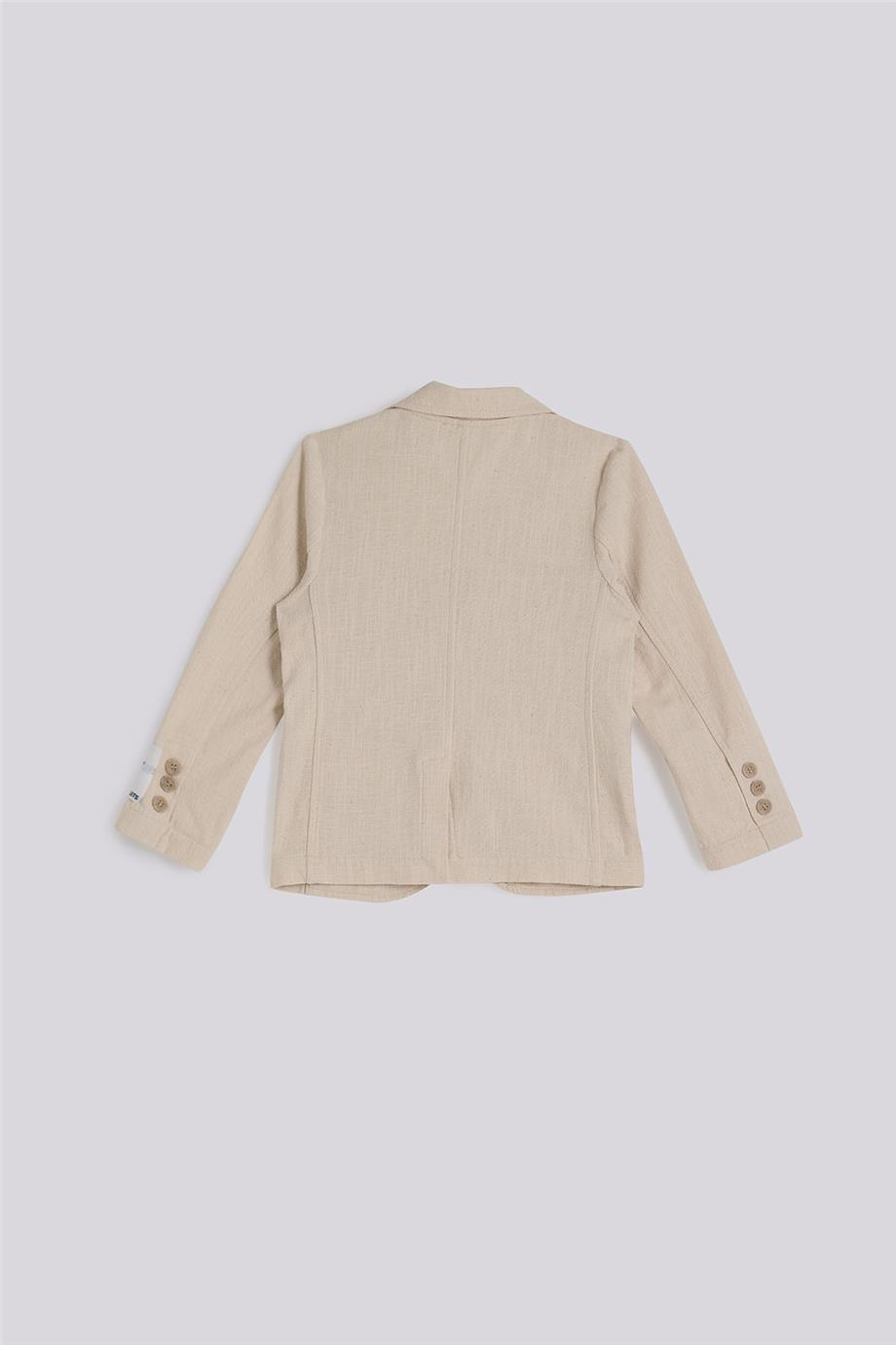 Nebbati Erkek Çocuk Bej CeketNebbati Erkek Çocuk Bej Ceket