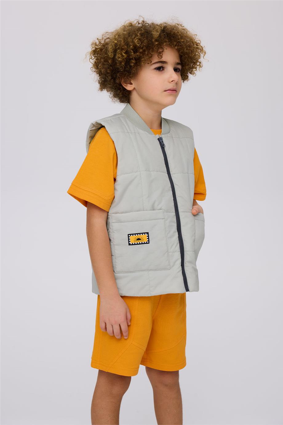 Nebbati Erkek Çocuk Bej YelekNebbati Erkek Çocuk Bej Yelek