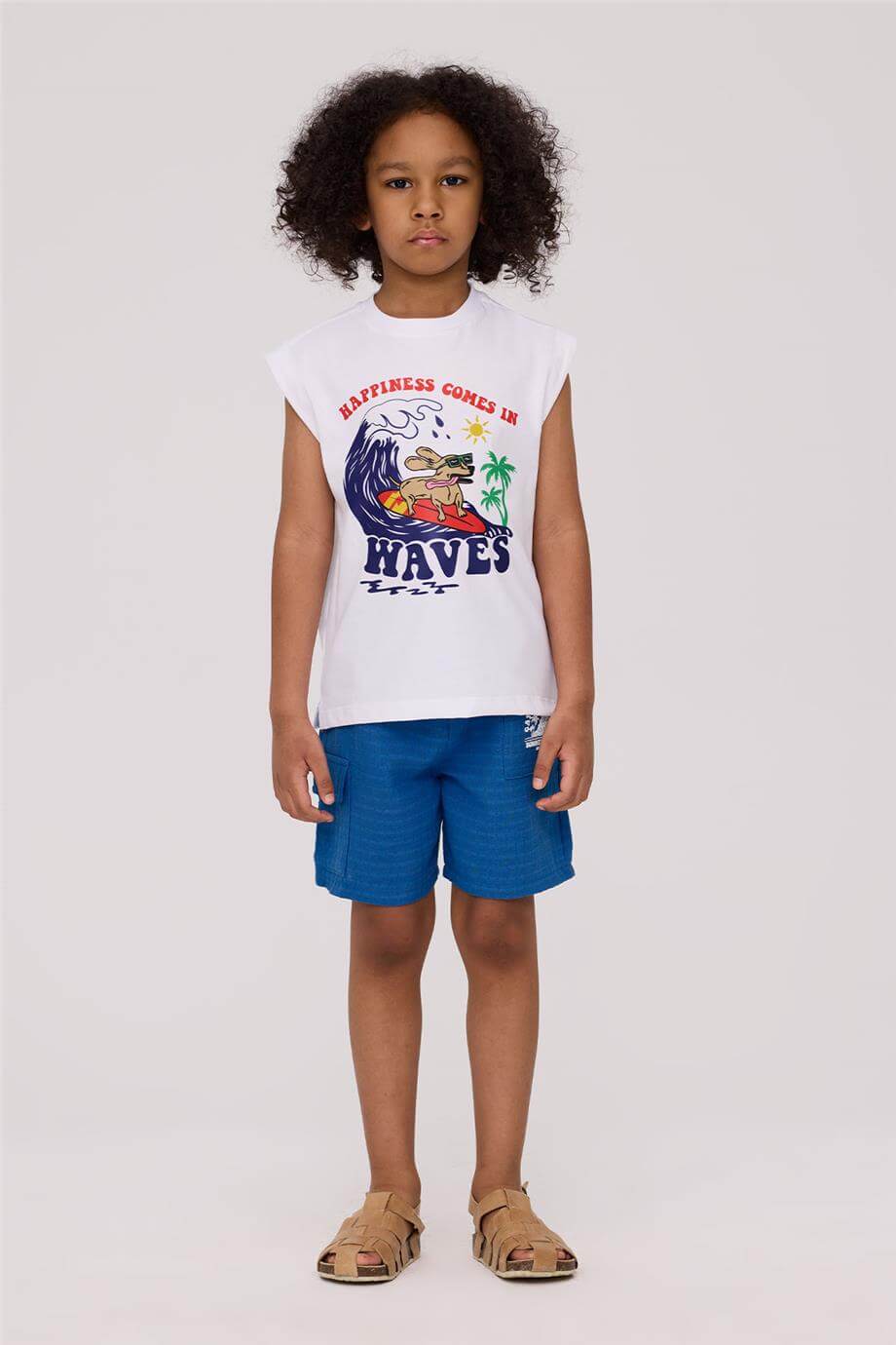 Nebbati Boy White UndershirtNebbati Boy White Undershirt