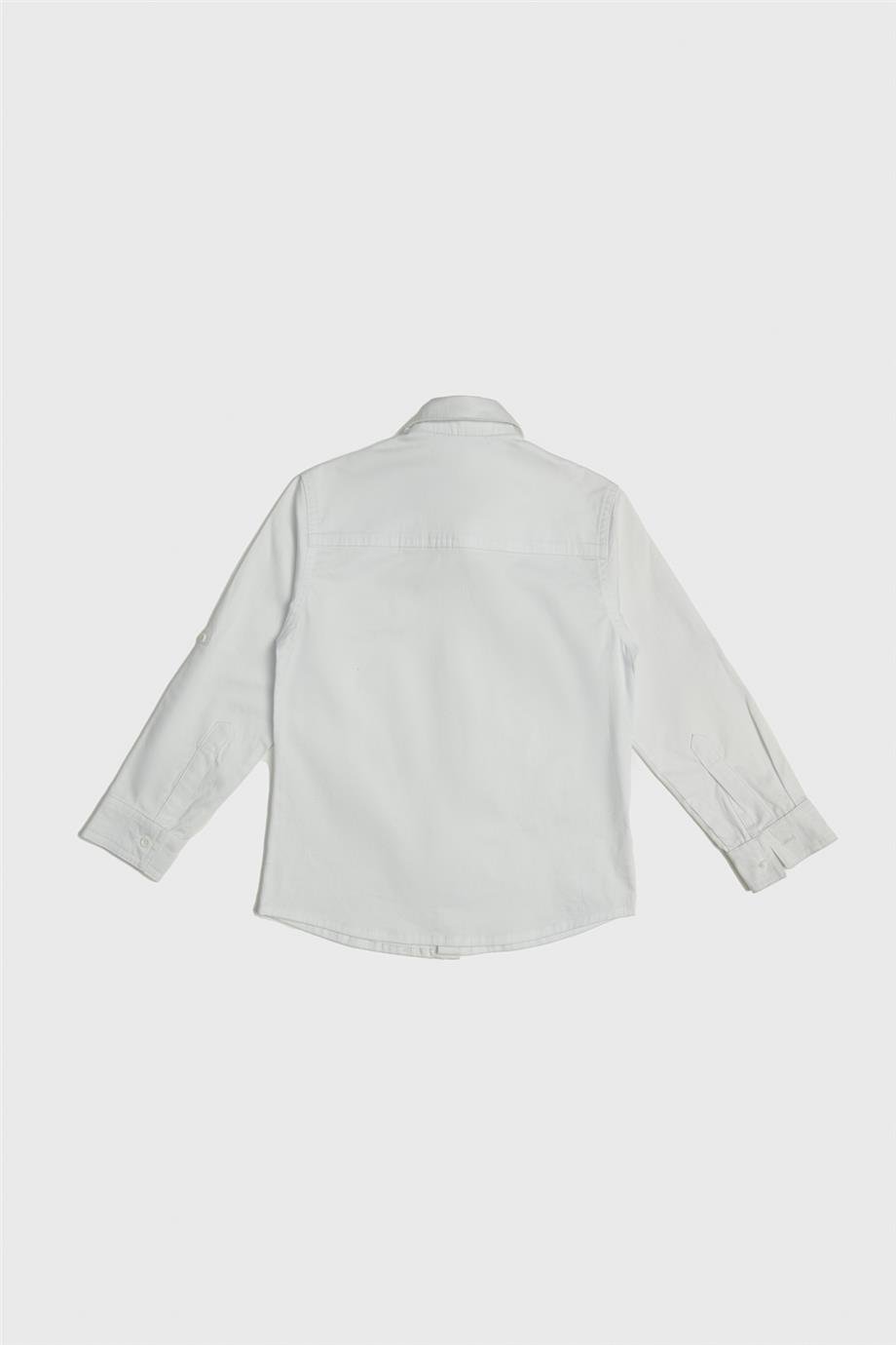 Nebbati Erkek Çocuk Beyaz Gömlek