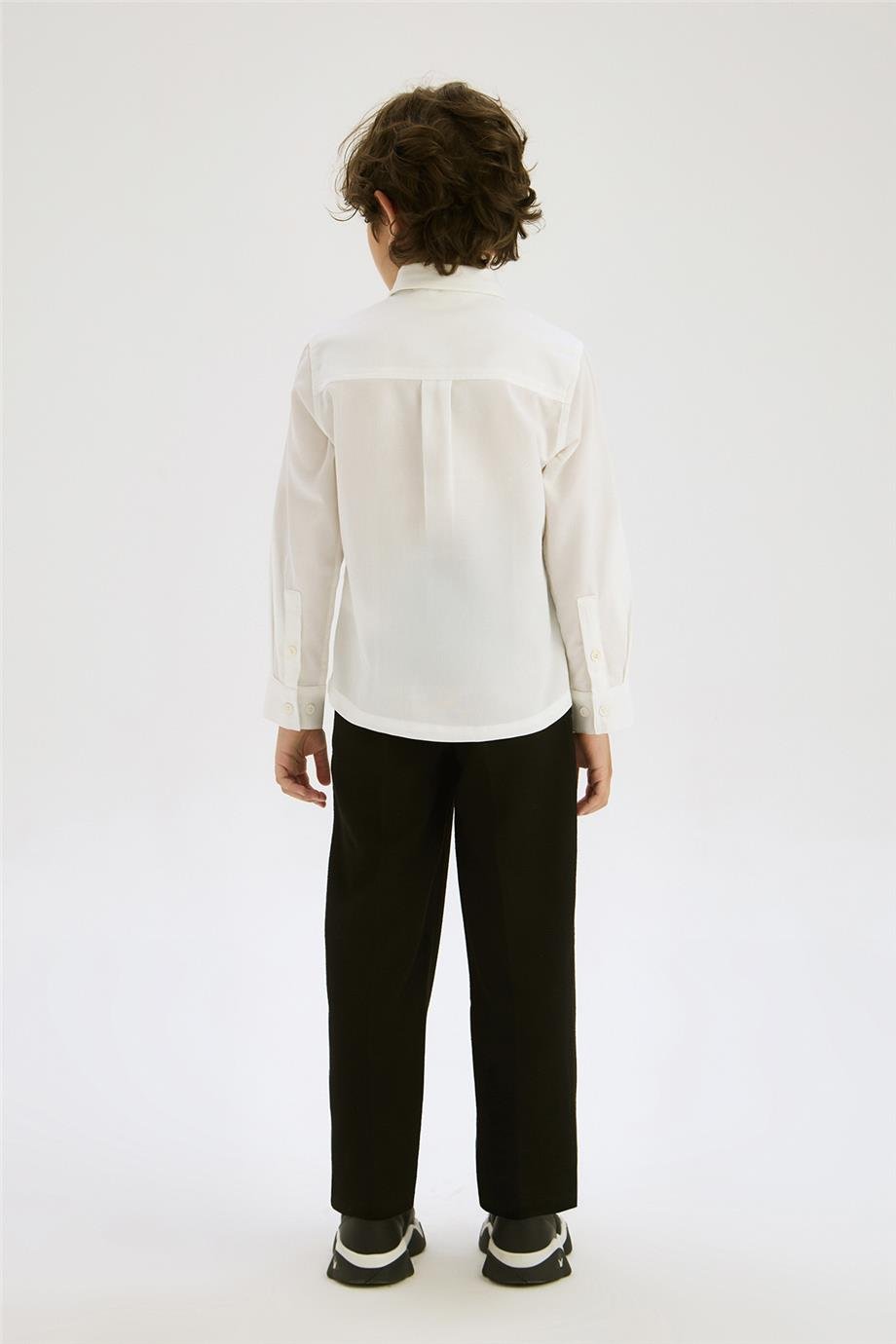 Nebbati Erkek Çocuk Beyaz GömlekNebbati Erkek Çocuk Beyaz Gömlek