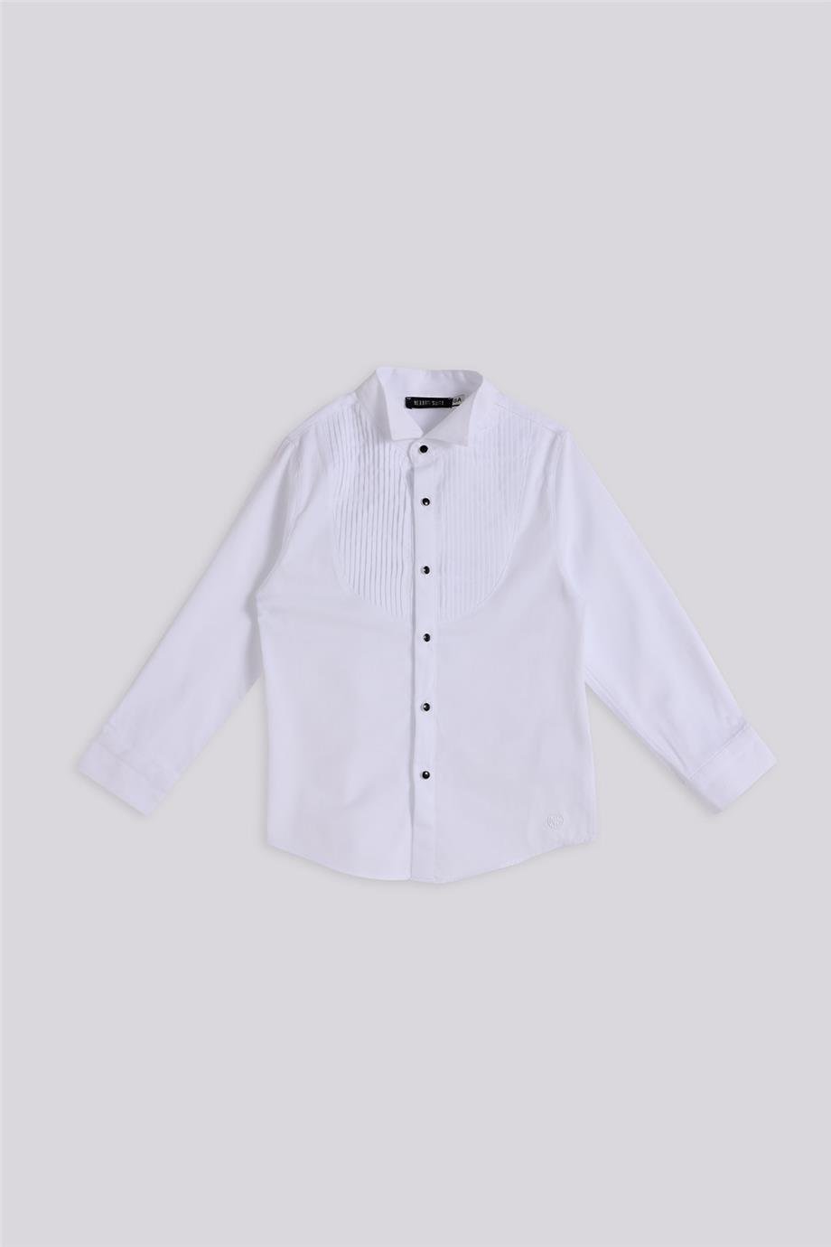 Nebbati Erkek Çocuk Beyaz GömlekNebbati Erkek Çocuk Beyaz Gömlek