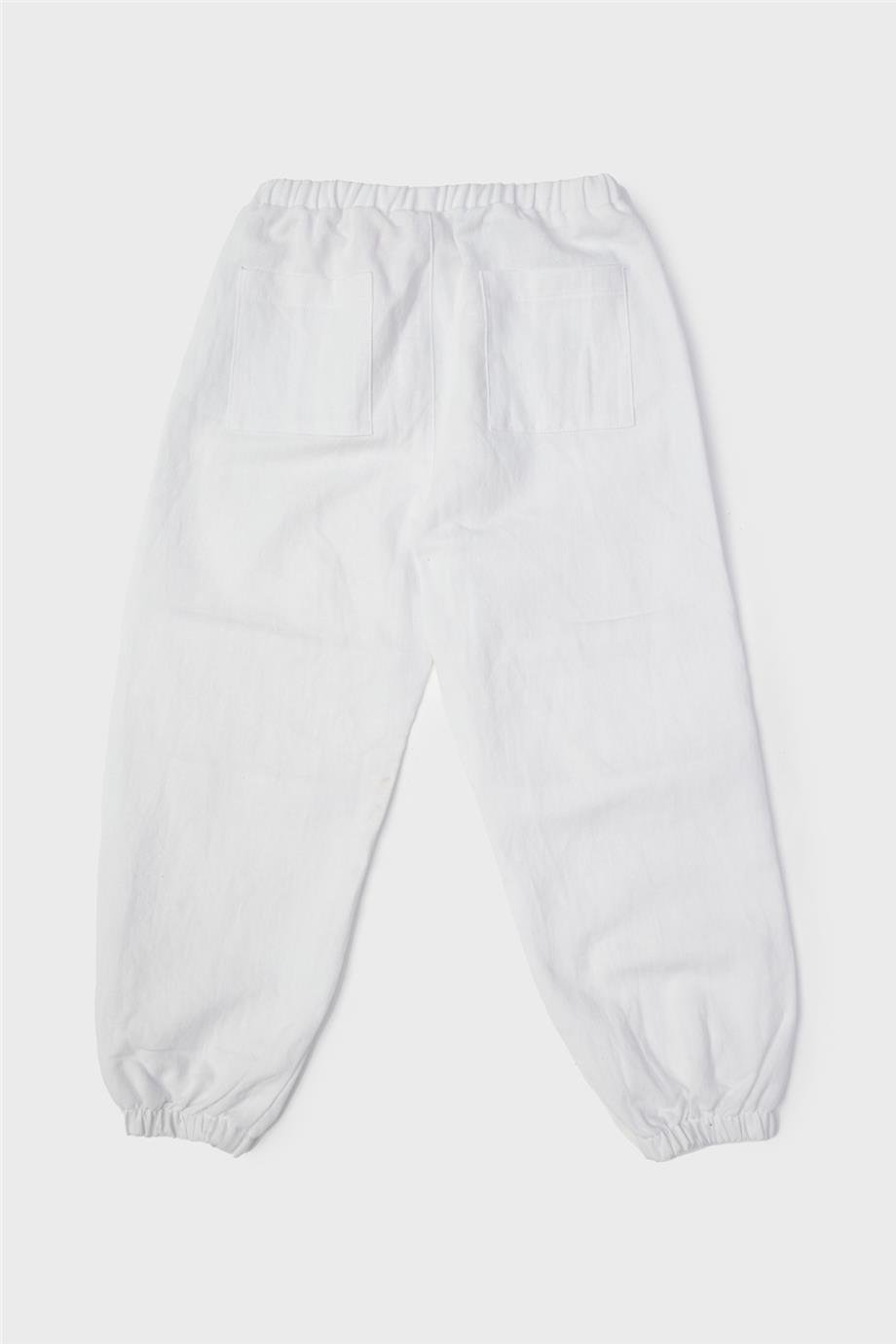 Nebbati Erkek Çocuk Beyaz Pantolon