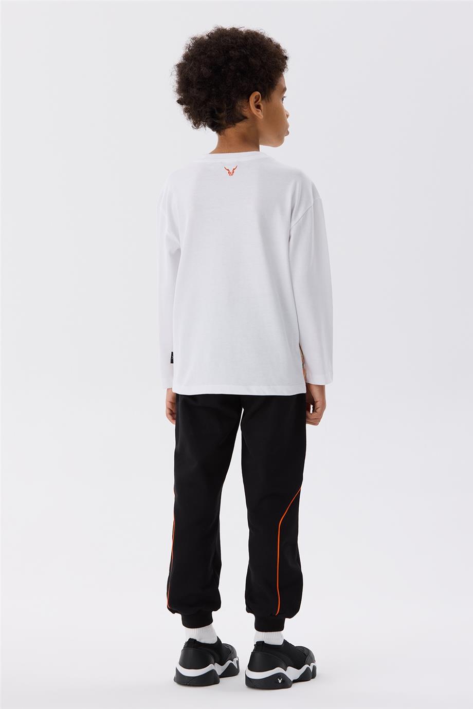 Nebbati Erkek Çocuk Beyaz T-Shirt