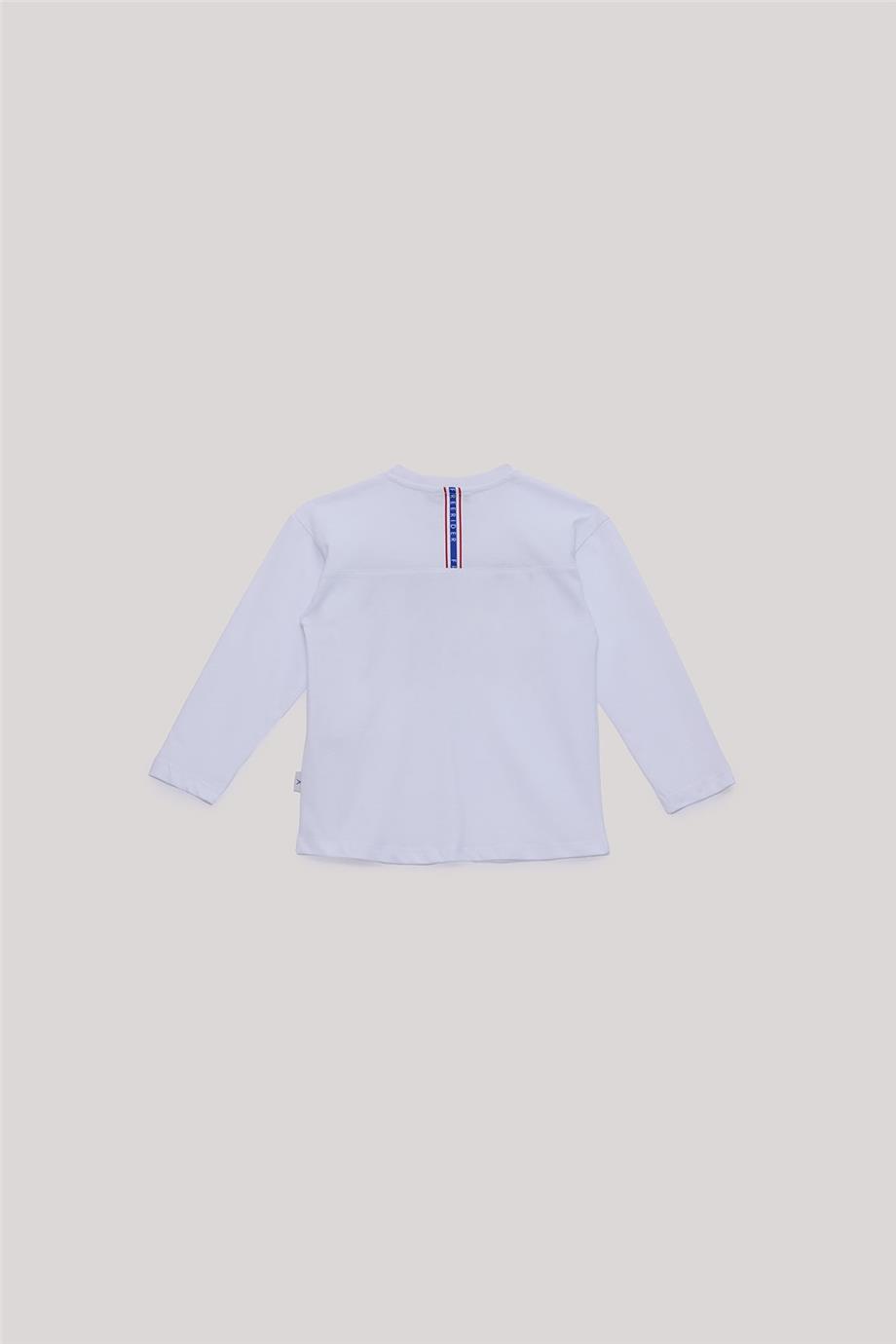 Nebbati Erkek Çocuk Beyaz T-Shirt