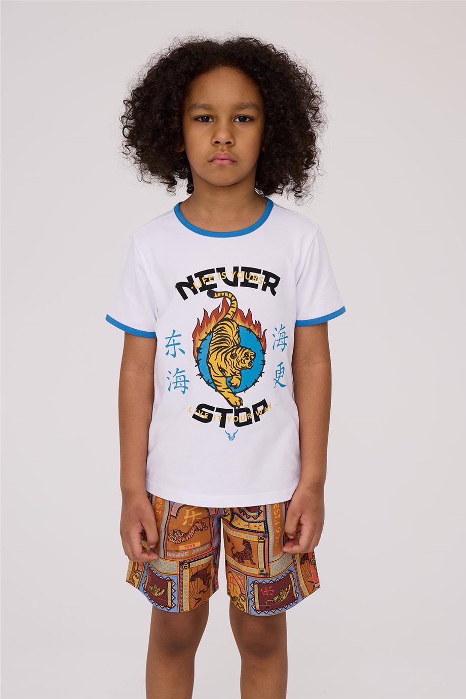 Nebbati Boy White TshirtNebbati Boy White Tshirt