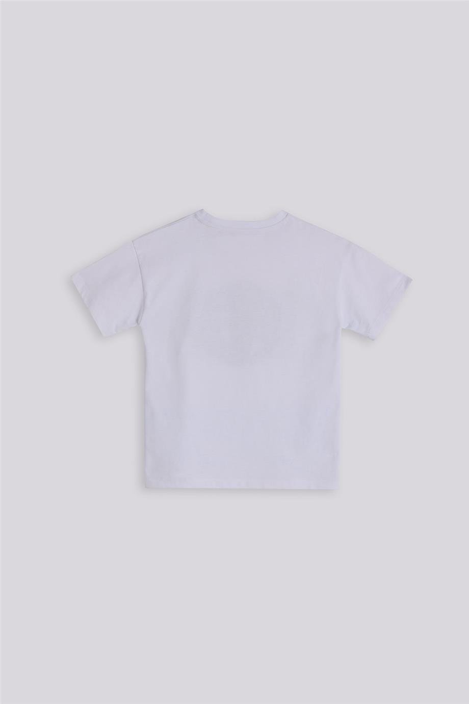 Nebbati Erkek Çocuk Beyaz TshirtNebbati Erkek Çocuk Beyaz Tshirt