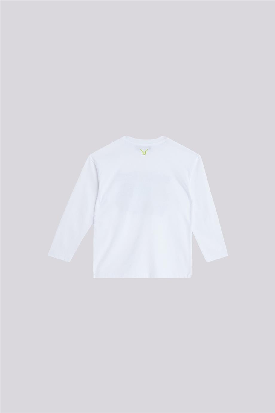 Nebbati Erkek Çocuk Beyaz TshirtNebbati Erkek Çocuk Beyaz Tshirt