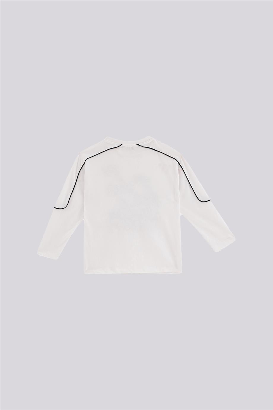 Nebbati Erkek Çocuk Beyaz TshirtNebbati Erkek Çocuk Beyaz Tshirt