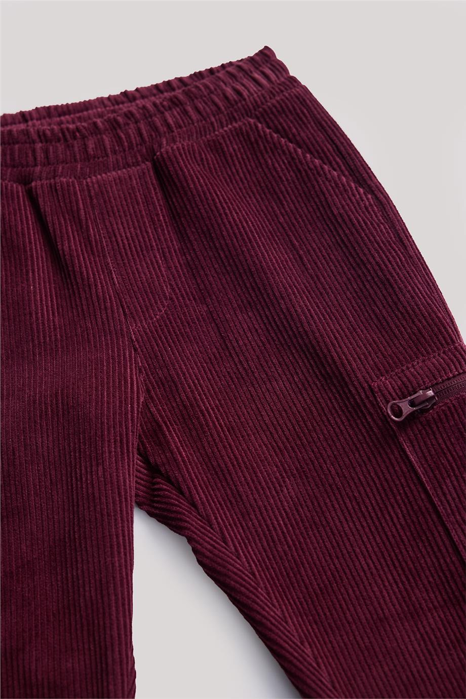 Nebbati Erkek Çocuk Bordo Pantolon