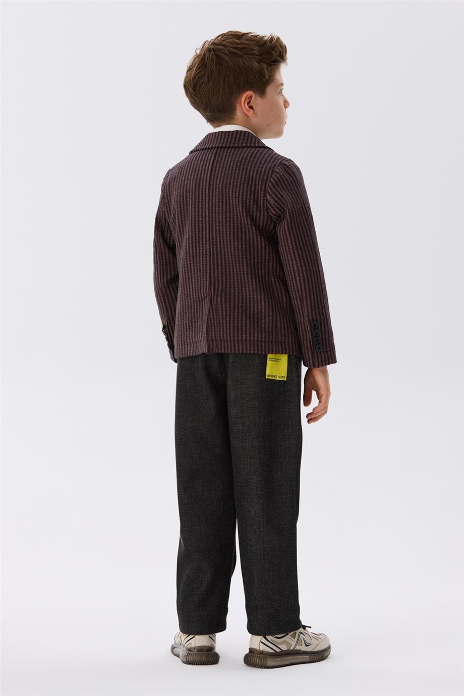 Nebbati Erkek Çocuk Çizgili Ceket