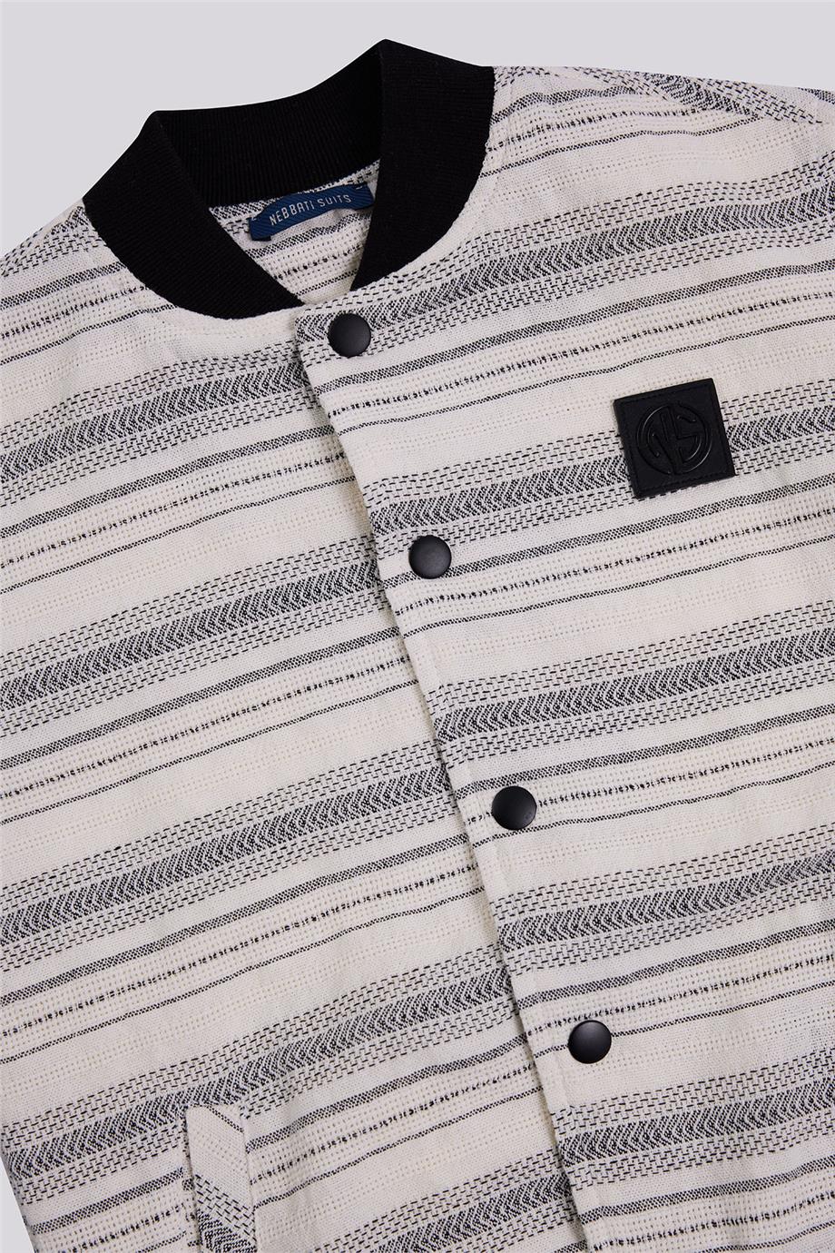 Nebbati Erkek Çocuk Çizgili CeketNebbati Erkek Çocuk Çizgili Ceket