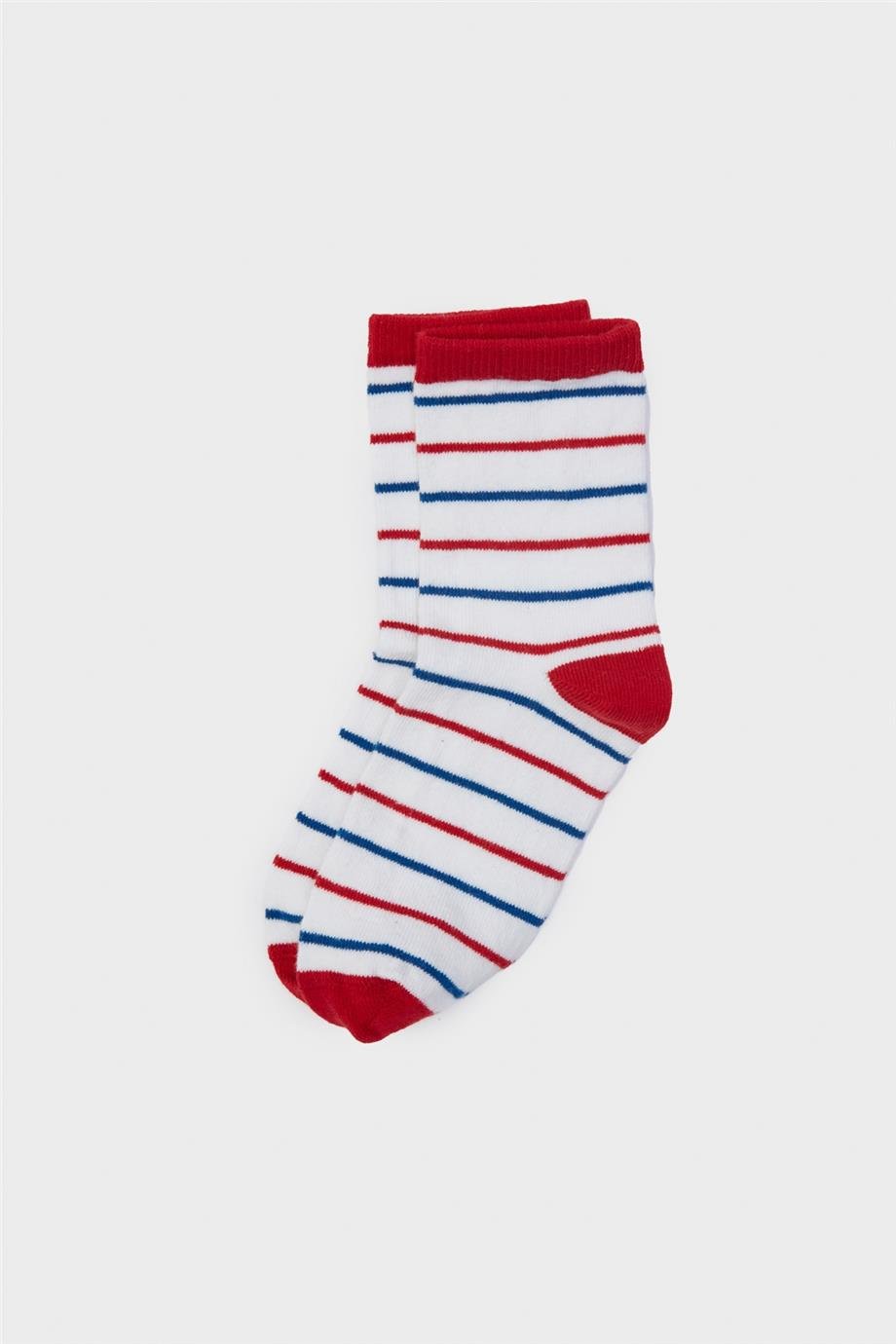 Nebbati Erkek Çocuk Çizgili Çorap