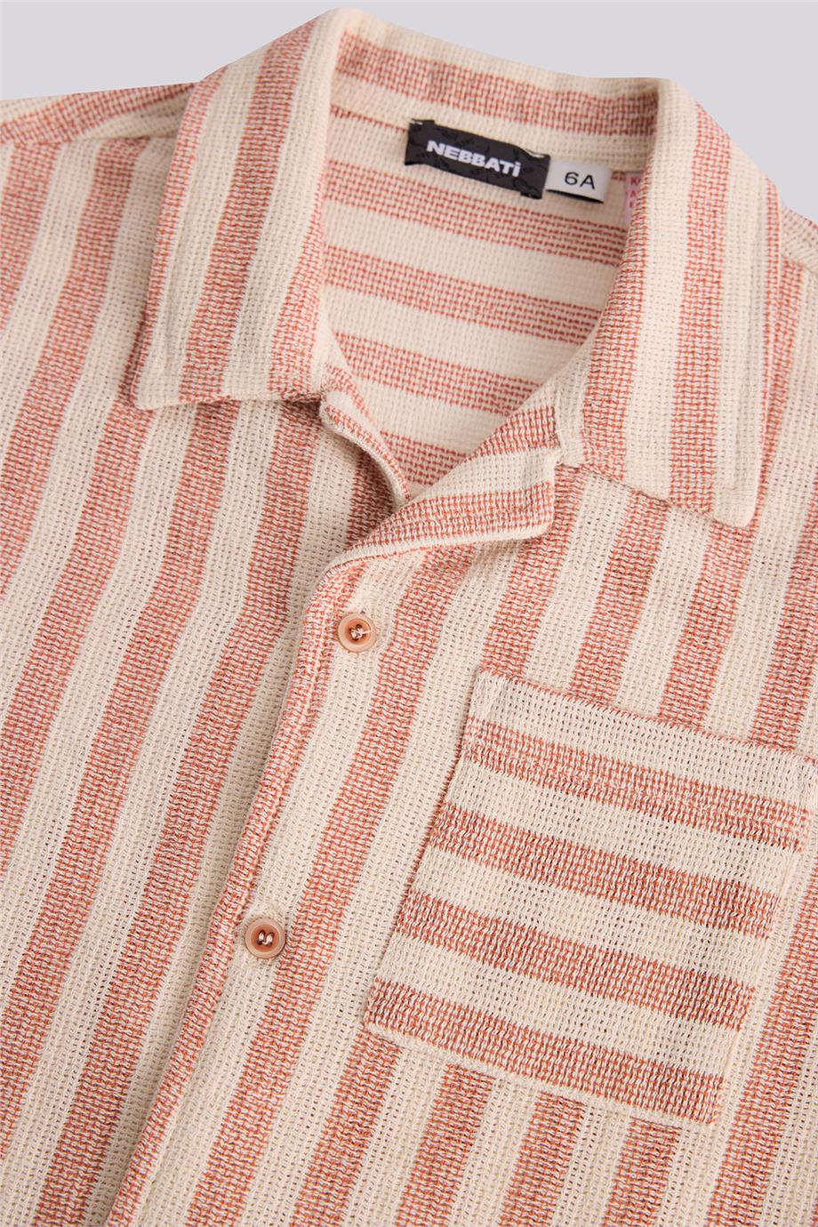 Nebbati Boy Striped ShirtNebbati Boy Striped Shirt