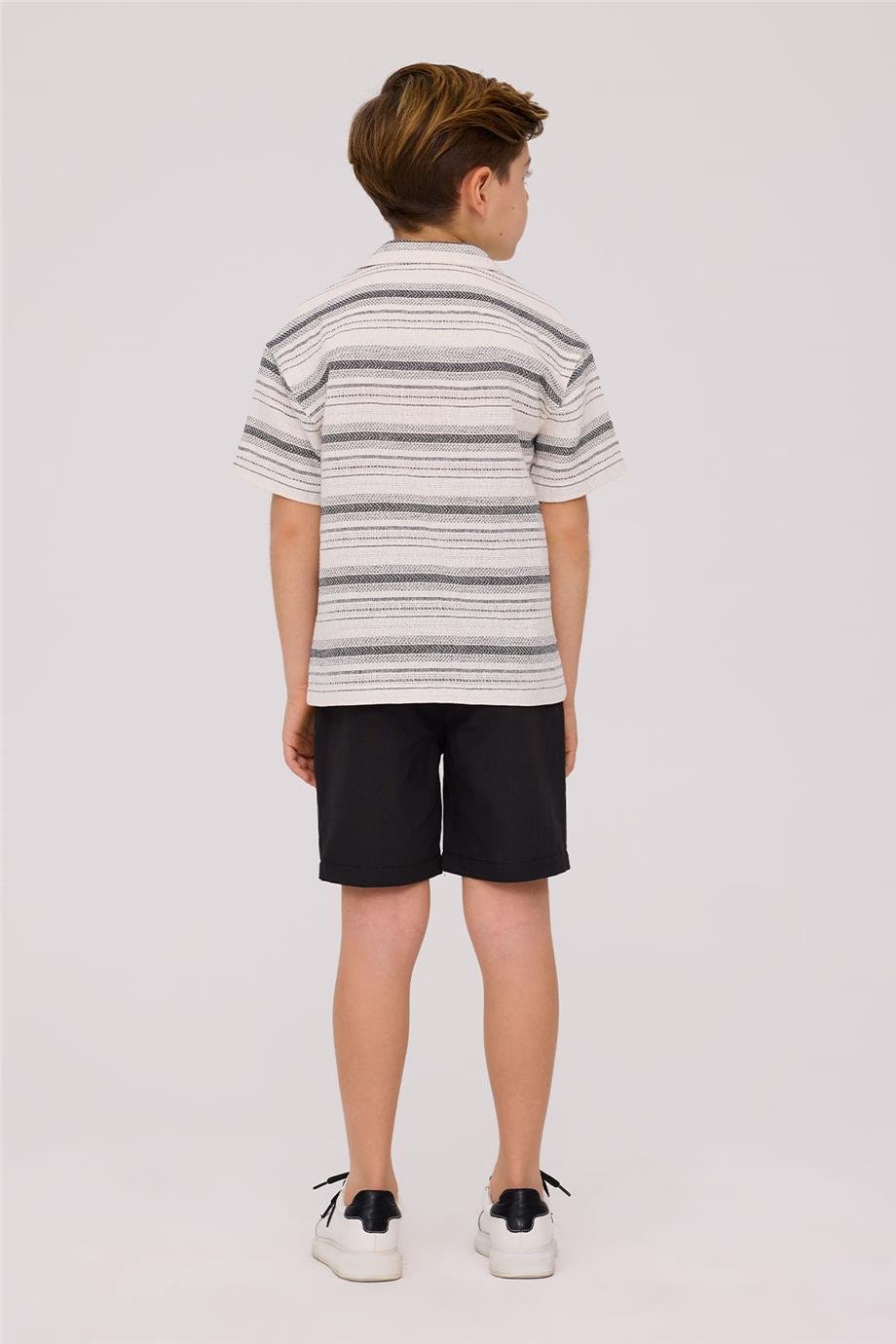 Nebbati Boy Striped ShirtNebbati Boy Striped Shirt