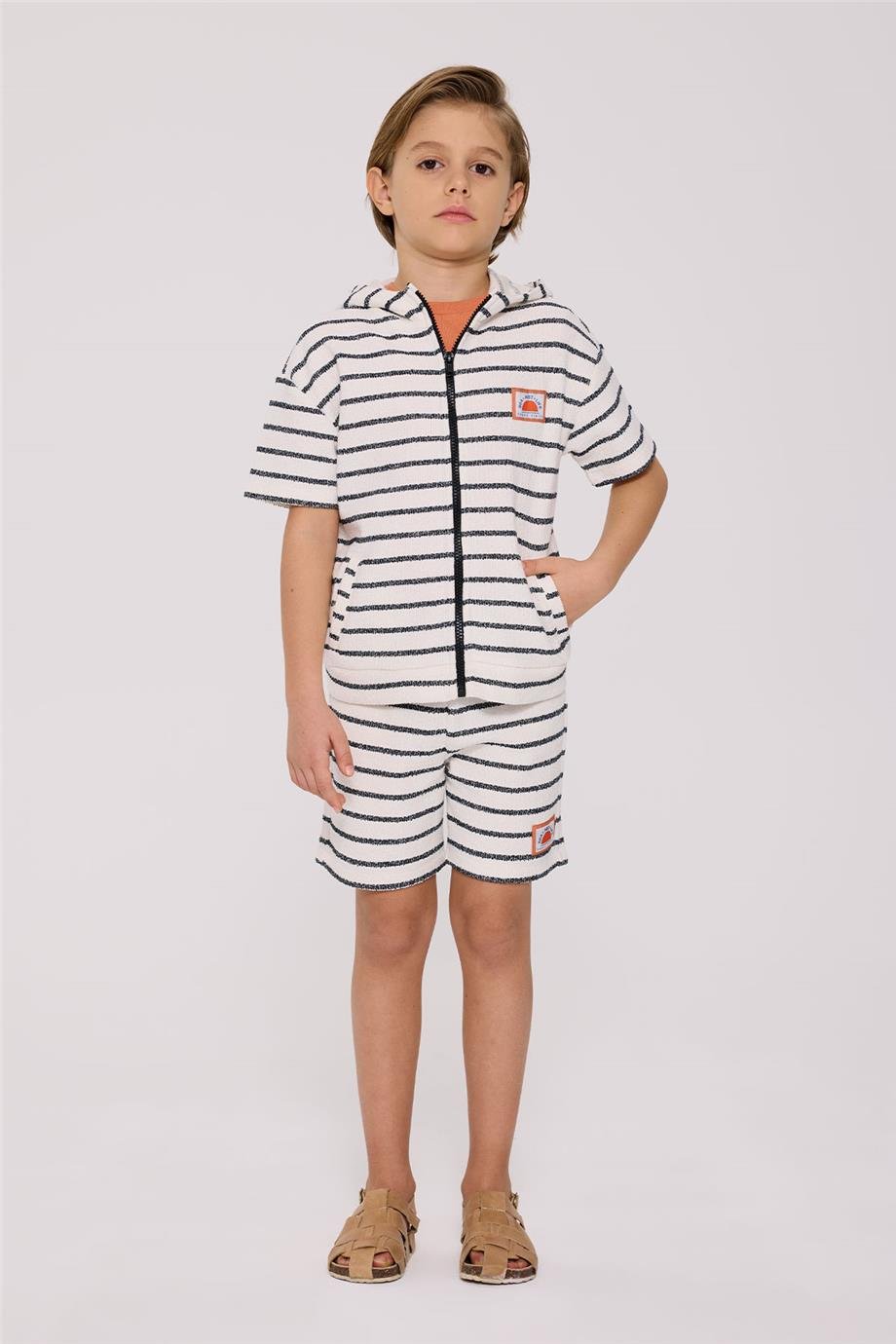 Nebbati Erkek Çocuk Çizgili YelekNebbati Erkek Çocuk Çizgili Yelek
