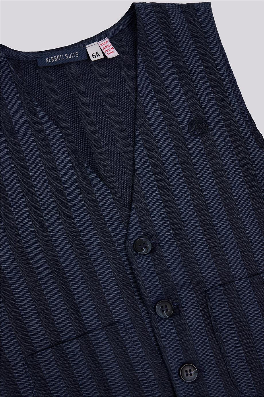 Nebbati Erkek Çocuk Çizgili YelekNebbati Erkek Çocuk Çizgili Yelek