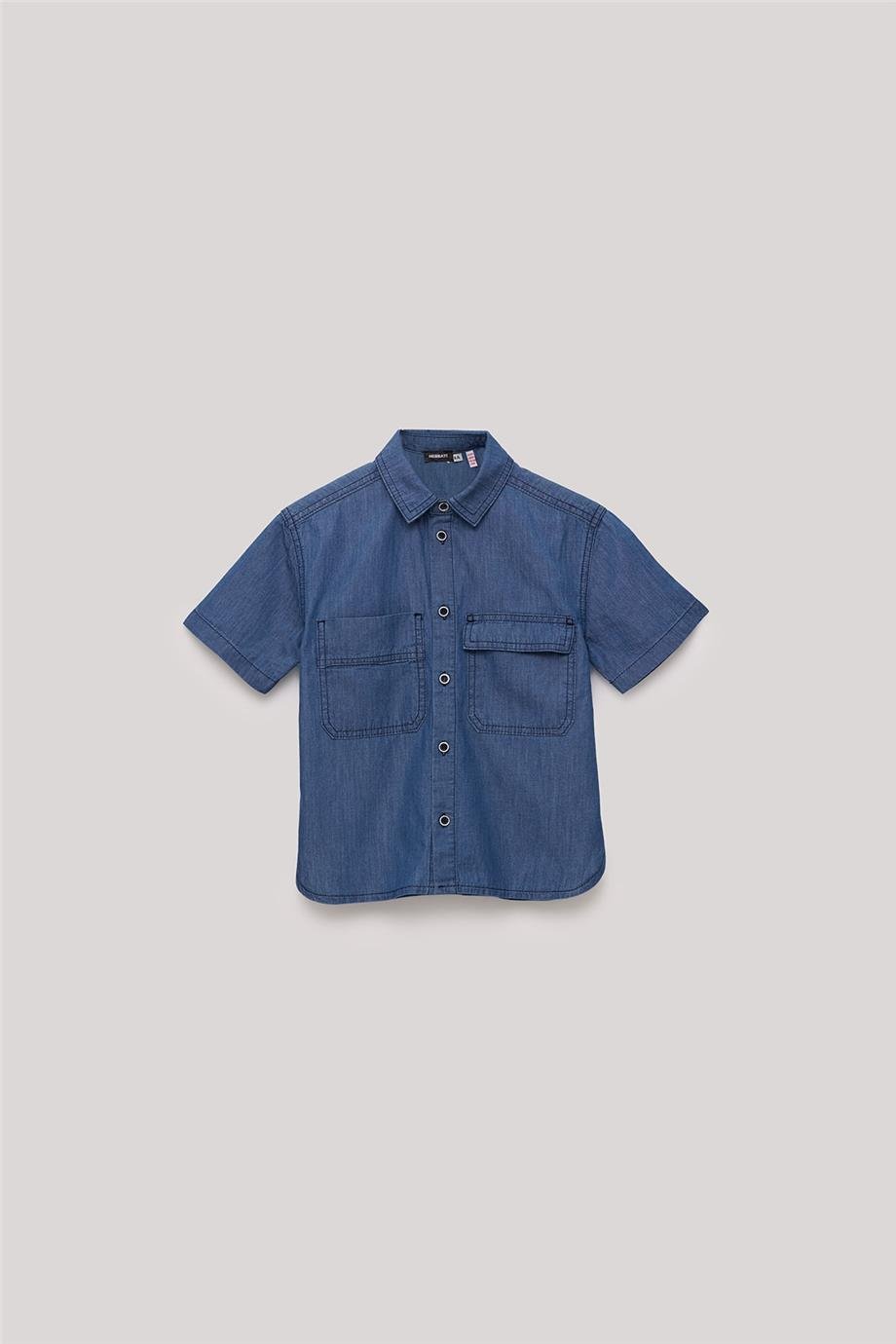 Nebbati Erkek Çocuk Denim Gömlek