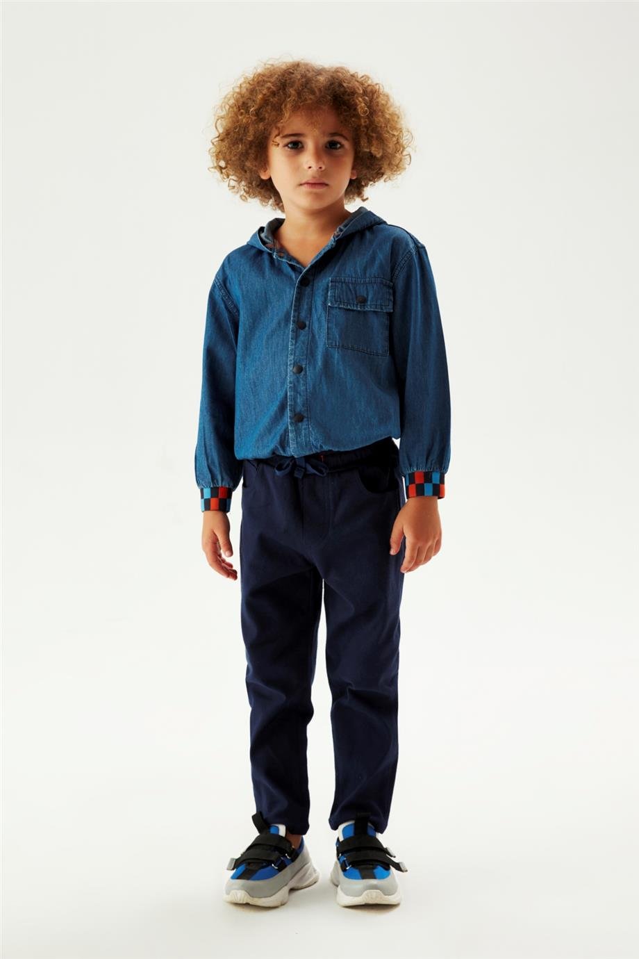 Nebbati Erkek Çocuk Denim Gömlek