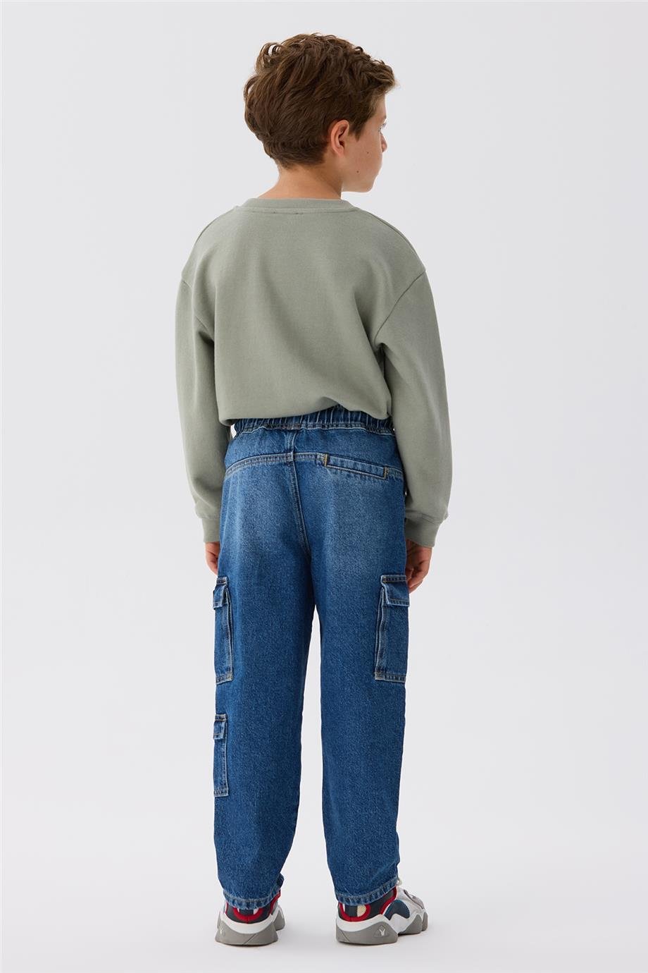 Nebbati Erkek Çocuk Denim Pantolon