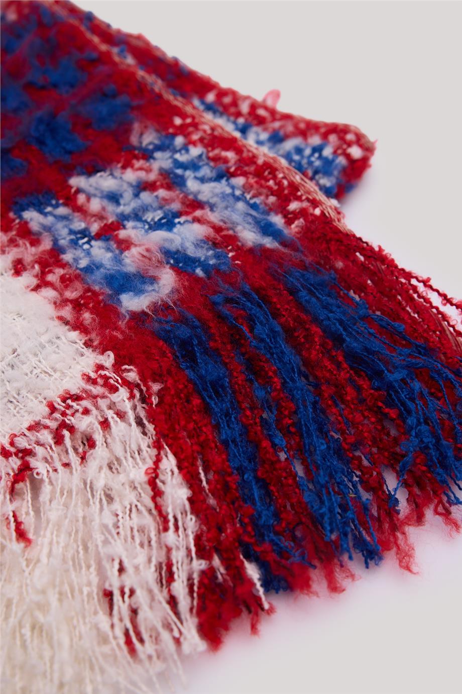 Nebbati Erkek Çocuk Desenli Atkı