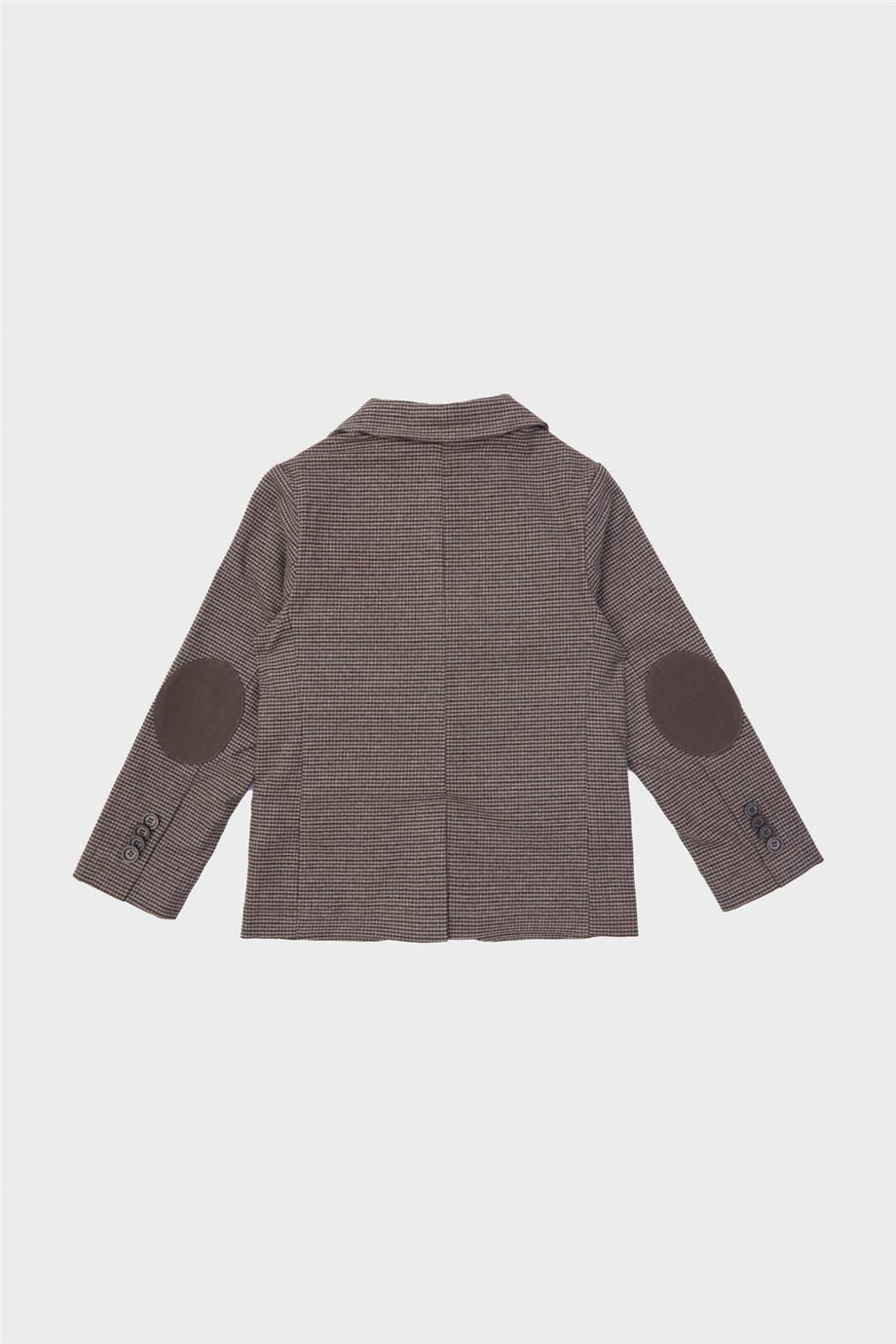 Nebbati Erkek Çocuk Desenli Ceket