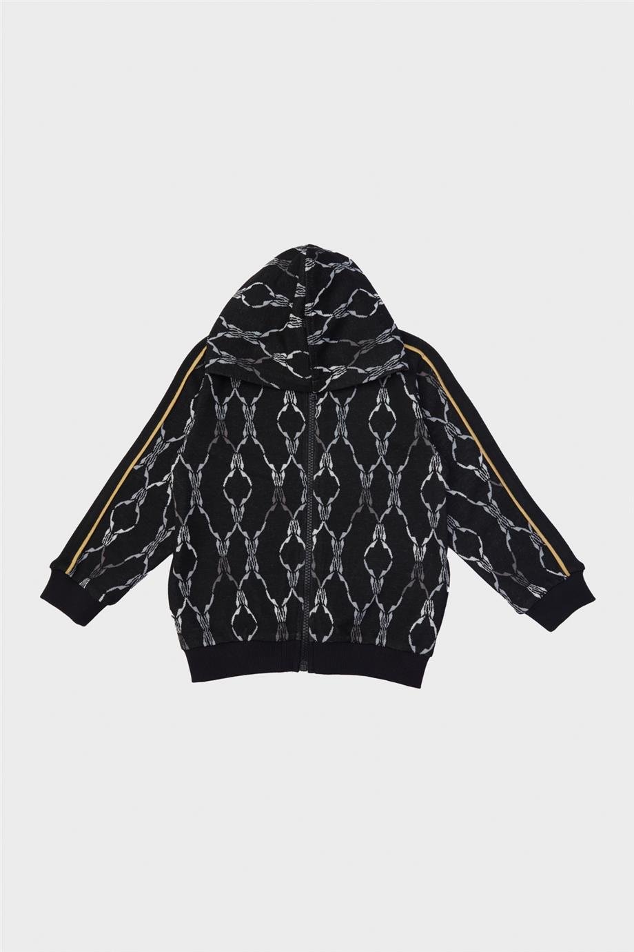 Nebbati Erkek Çocuk Desenli Eşofman Üstü