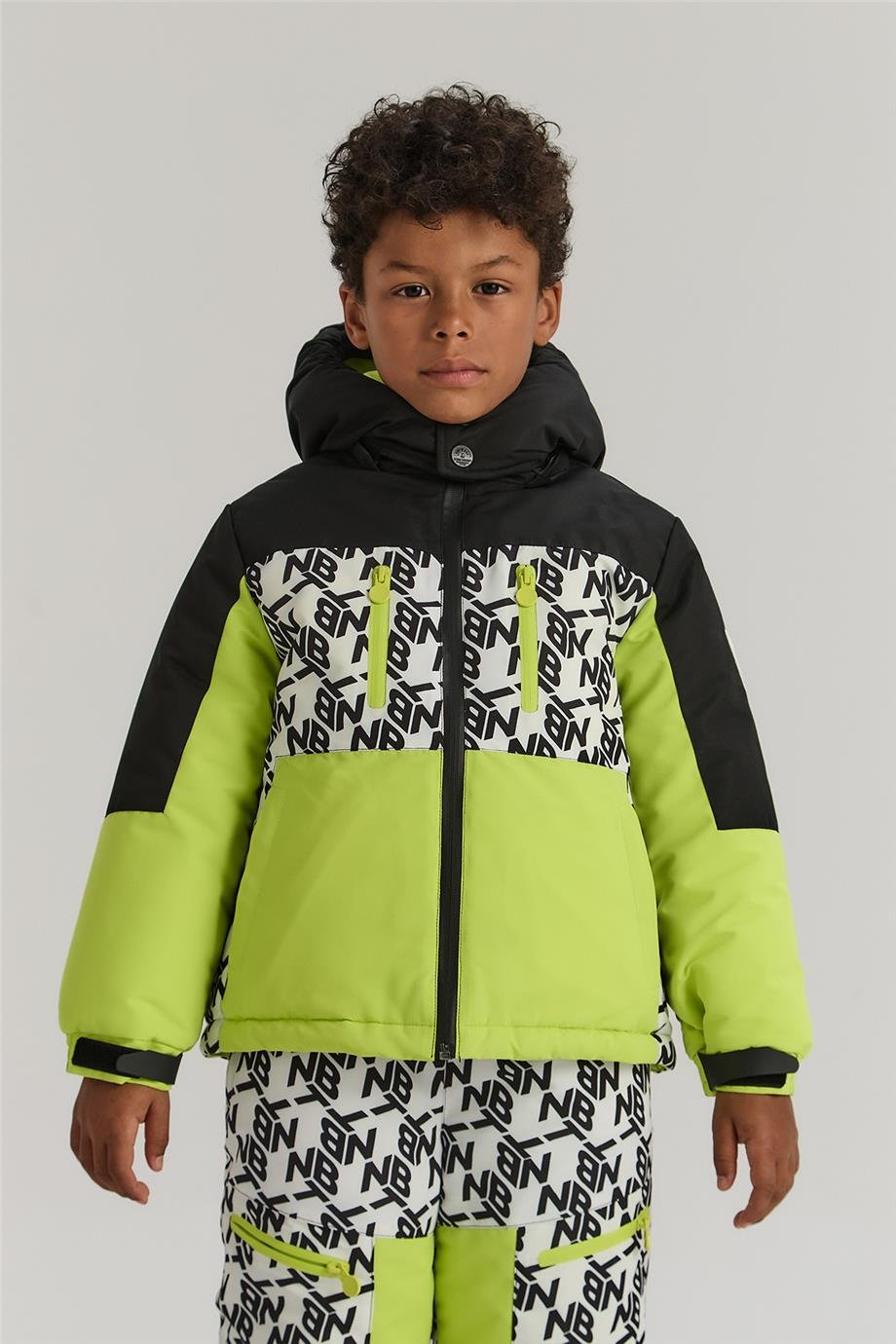 Nebbati Erkek Çocuk Desenli Kayak TakımıNebbati Erkek Çocuk Desenli Kayak Takımı