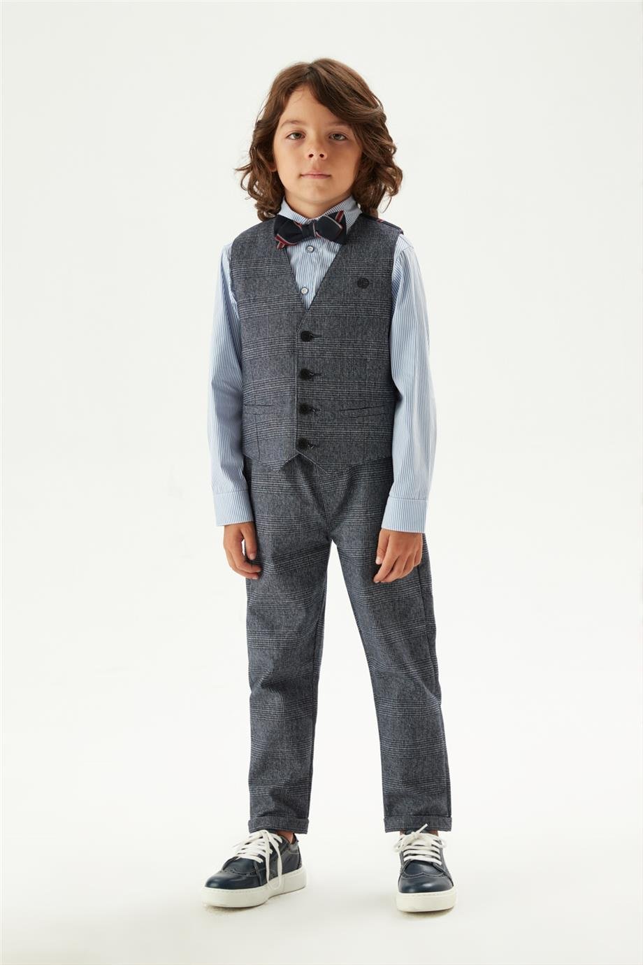 Nebbati Erkek Çocuk Desenli Pantolon