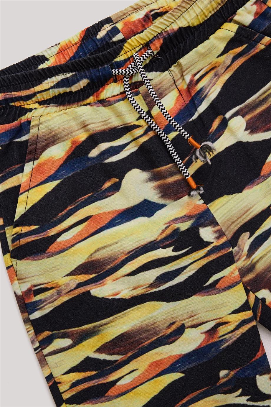 Nebbati Erkek Çocuk Desenli Pantolon