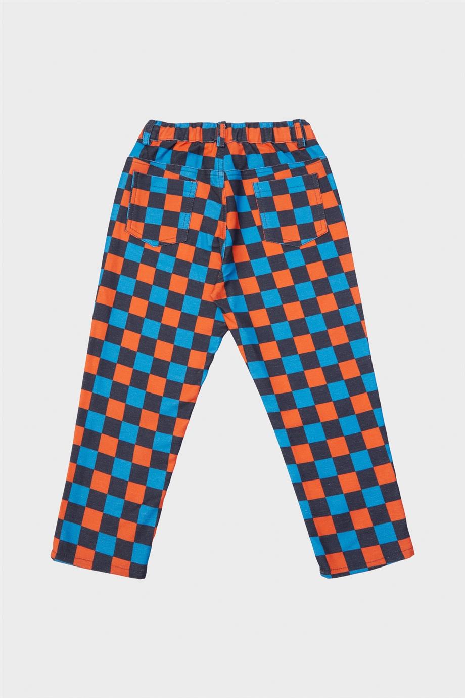 Nebbati Erkek Çocuk Desenli Pantolon
