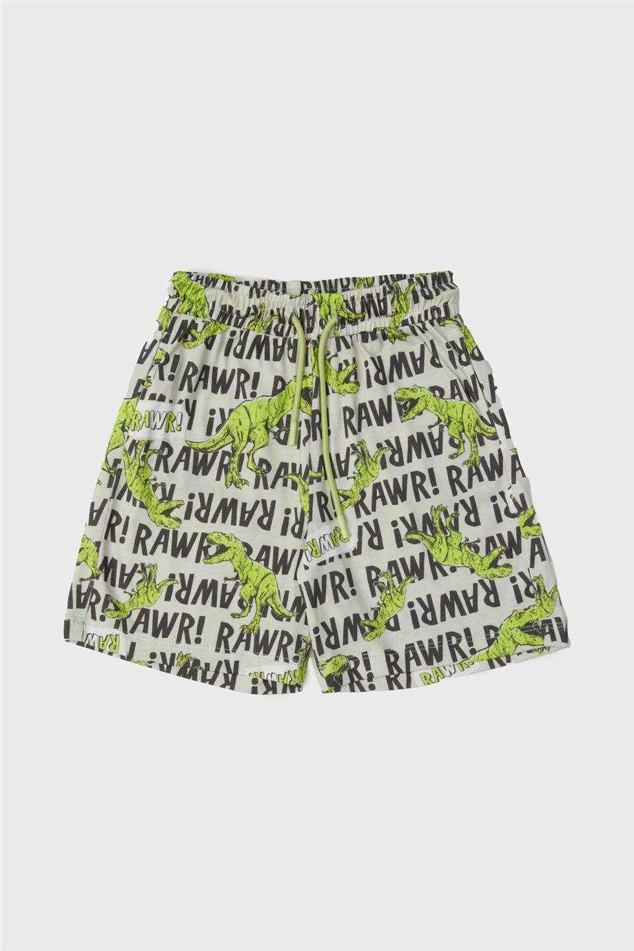 Nebbati Erkek Çocuk Desenli Pijama Takımı