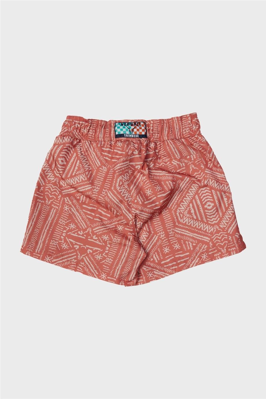 Nebbati Erkek Çocuk Desenli Şort