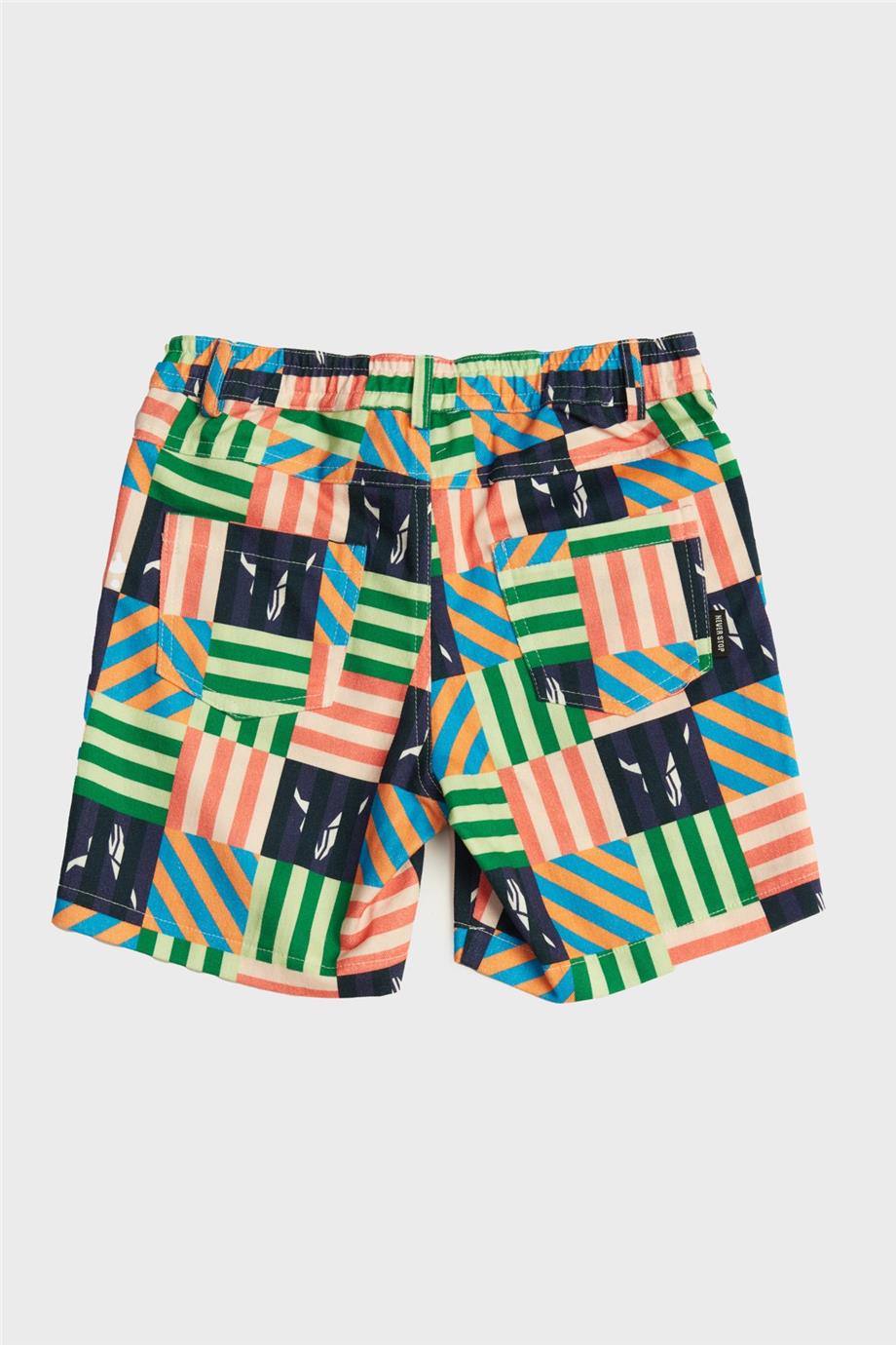 Nebbati Erkek Çocuk Desenli Şort