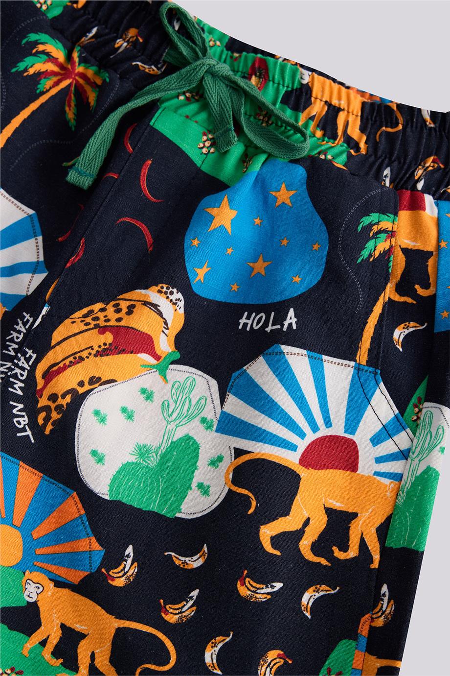 Nebbati Boy Patterned ShortsNebbati Boy Patterned Shorts