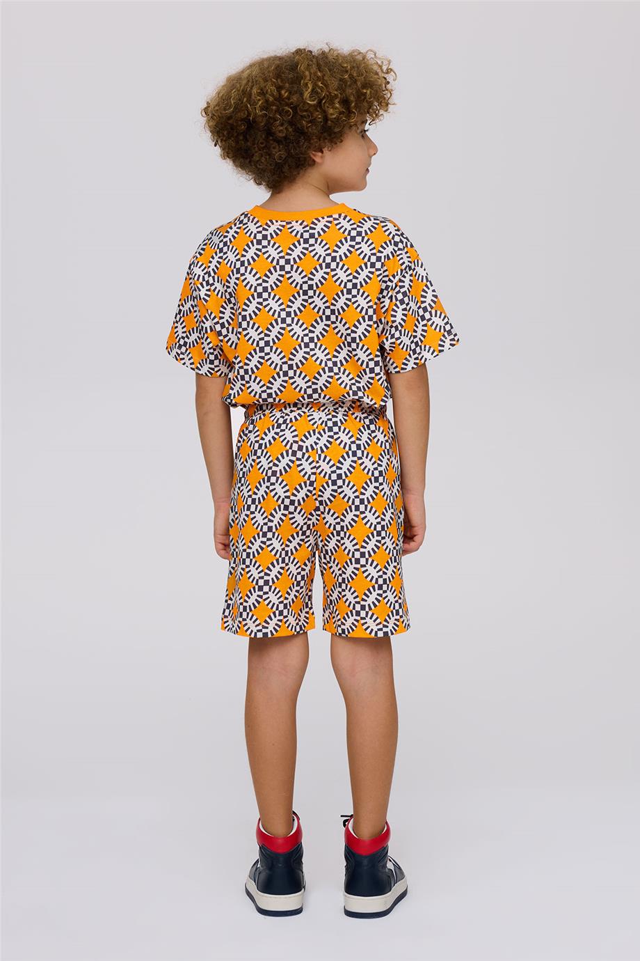 Nebbati Erkek Çocuk Desenli ŞortNebbati Erkek Çocuk Desenli Şort
