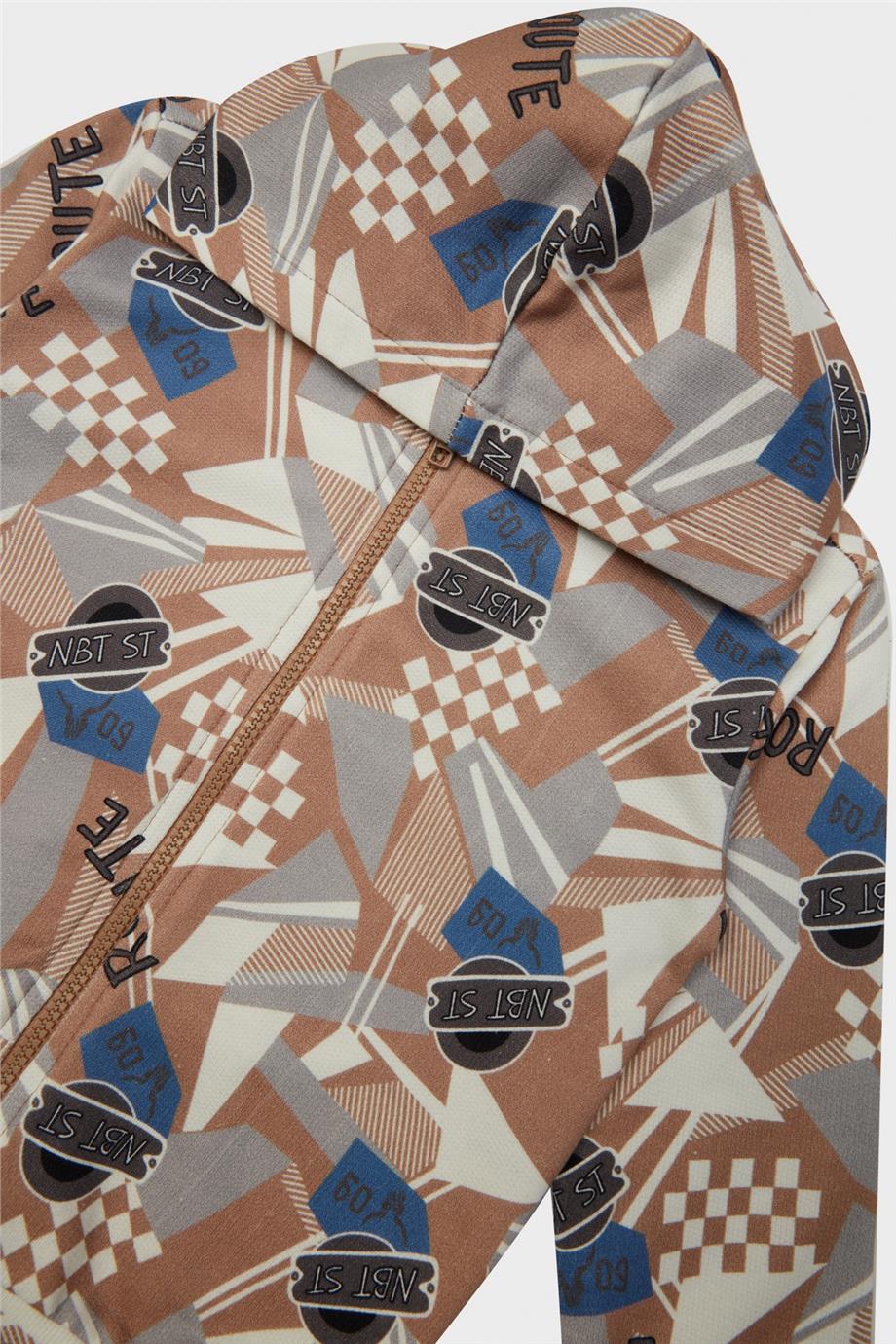 Nebbati Erkek Çocuk Desenli Sweatshirt